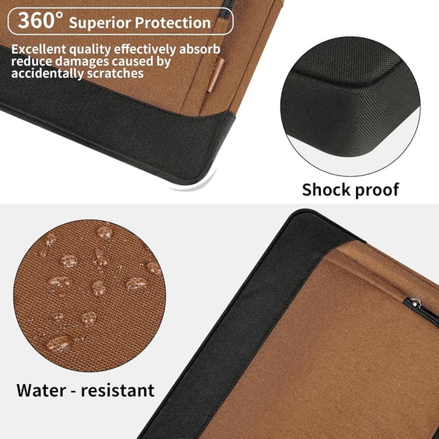 Thumbnail 3 de DOMISO Laptop Sleeve Case Large Capacity