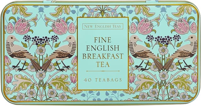 Thumbnail 4 de New English Teas Song Thrush and Berries Tea Tin 40 Tea Bags