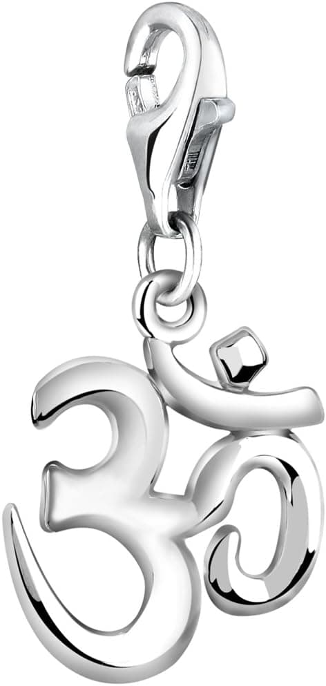 Detalle de Nenalina Om Karabiner Charm Anhänger aus 925 Sterling Silber (713205-000) fürs Bettelarmband
