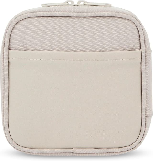 Detalle 2 de Johnny Urban Borsa Organizer per Cavi Ted beige, tech case elegante in materiale riciclato