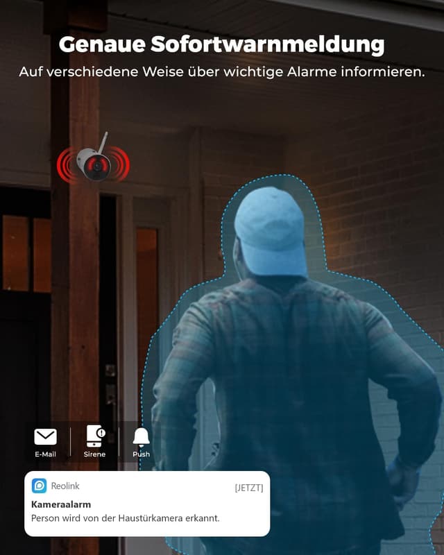 Thumbnail 4 de Reolink Argus Eco 2K Überwachungskamera Außen