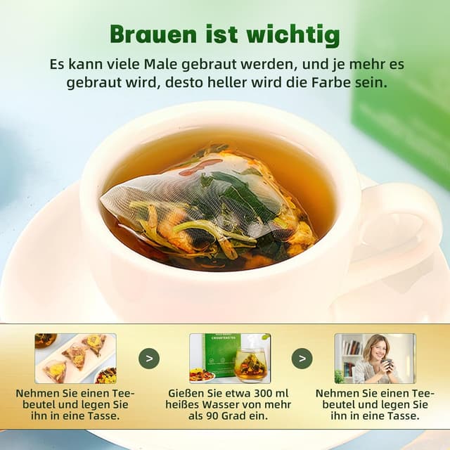 Detalle 2 de Detox Tee mit Goji, 15 Beutel, vegan