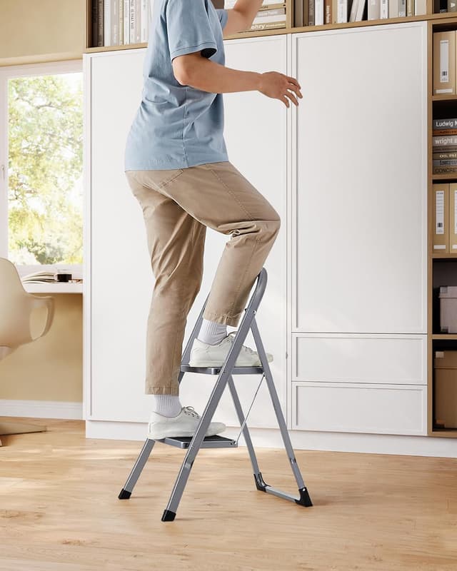 Thumbnail 6 de SONGMICS Trittleiter 2 Stufen bis 150 kg