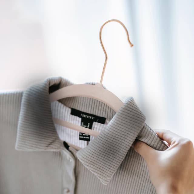 Thumbnail 6 de KEPLIN Velvet Hangers 50 Pack (Blush Pink) – Non-slip velvet coat hangers with tie bar and 360° hook