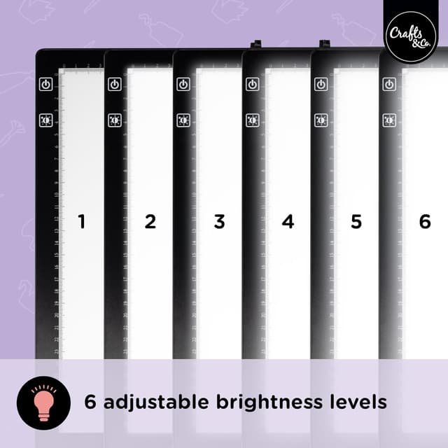 Thumbnail 4 de Crafts&Co Tablette Lumineuse A3 Premium 470×345 mm 🎨