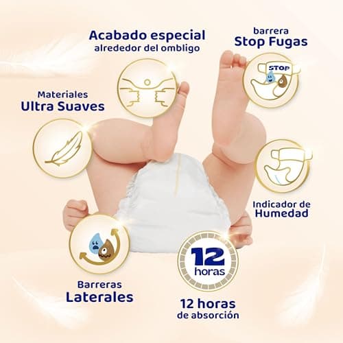 Detalle 1 de Dodot Pañales Bebé Sensitive Talla 2 12 h