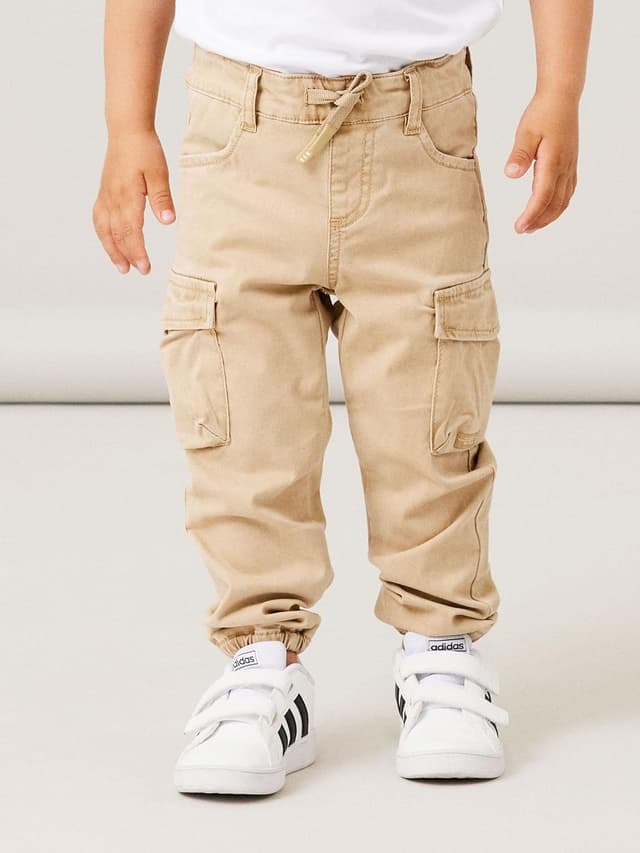 Detalle 2 de Pantaloni cargo NAME IT Cargo Trousers Baggy Fit leggeri e traspiranti