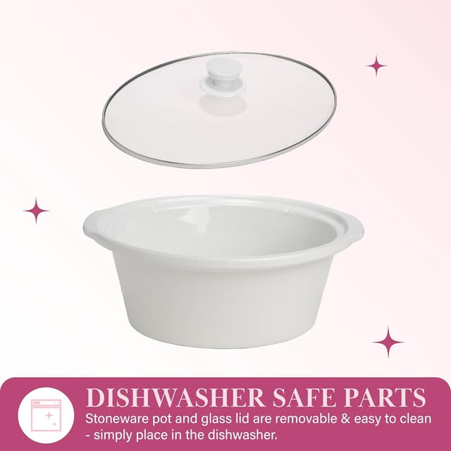 Thumbnail 4 de Paris Hilton 6-Quart Manual Slow Cooker ๐ฒ