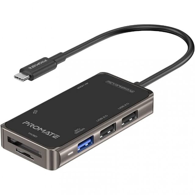 Detalle de Promate PrimeHub-Lite Hub multipuerto USB-C a HDMI 4K
