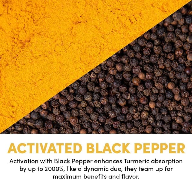 Detalle 2 de VAHDAM Latte Cúrcuma Jengibre ☕ 100g Sin Cafeína