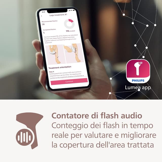 Thumbnail 5 de Philips Lumea Serie 9900 depilazione IPL 18 mesi