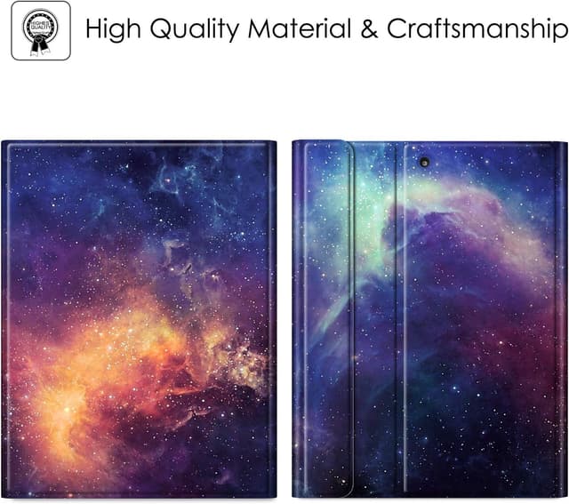 Detalle de Fintie Tastatur Hülle für iPad 9,7 2018 (6. Generation) – magnetische QWERTZ Bluetooth-Tastatur mit Pencil-Halter