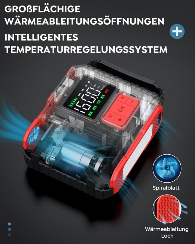 Thumbnail 4 de BRPOM 8000A Starthilfe Powerbank 26800mAh für Pkw