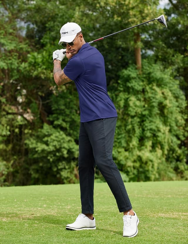 Thumbnail 5 de COOFANDY Men Quick-Dry Golf Polo