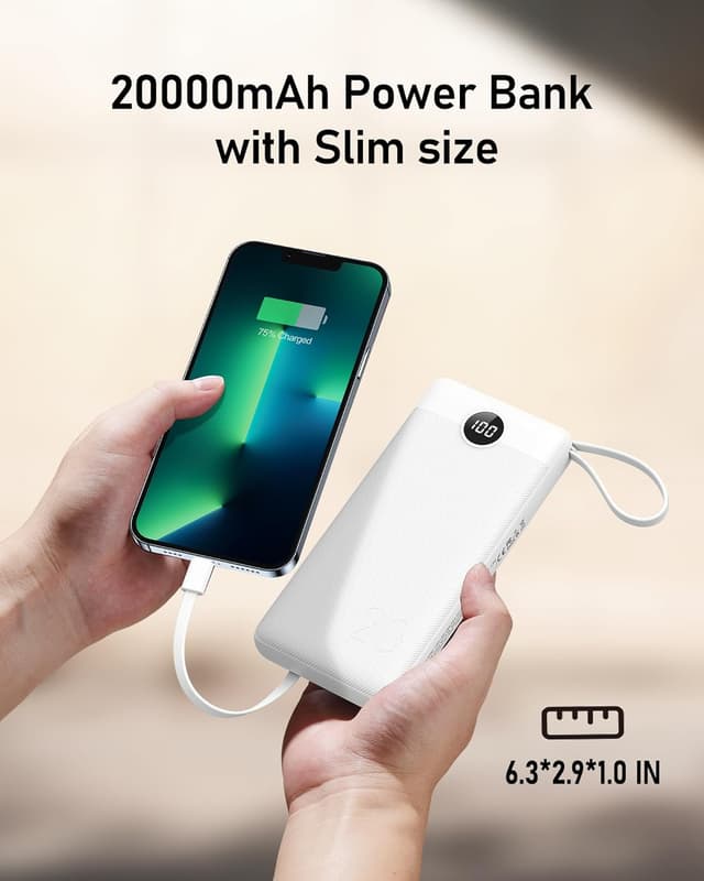 Thumbnail 6 de VEEKTOMX Power Bank 20000 mAh