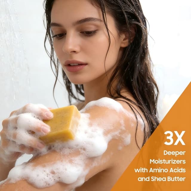 Detalle de Uselective Turmeric & Lemon Glow Soap Bar ⚙