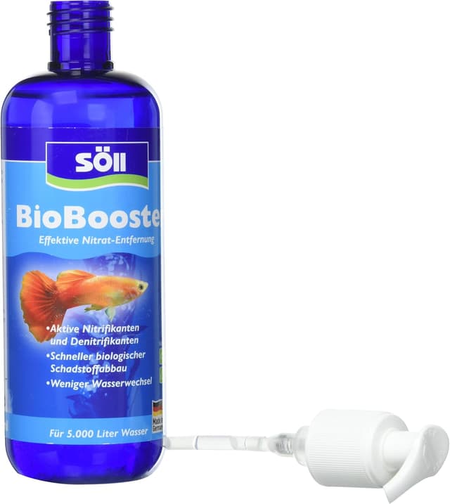 Detalle 2 de Söll BioBooster 83693 (500 ml) – biologischer Nitratentferner für Aquarien