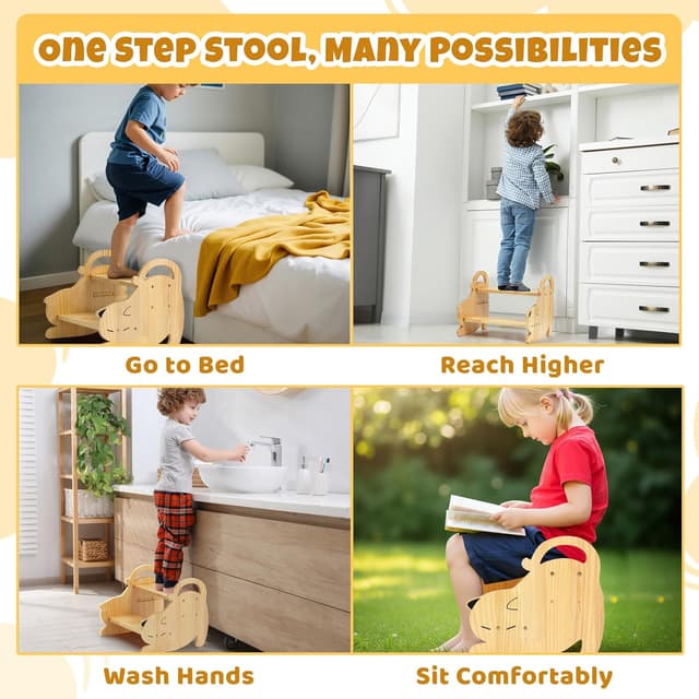 Thumbnail 3 de COSYLAND Toddlers Step Stool