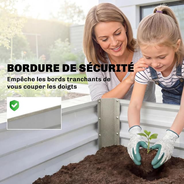 Thumbnail 5 de Outsunny Carré potager 240 x 40 cm