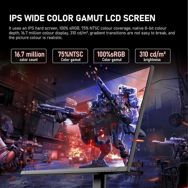Detalle de Gawfolk 27 inch 4K IPS gaming monitor
