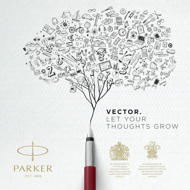 Thumbnail 6 de Parker Vector stylo plume 1 cartouche