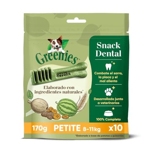 Detalle de Greenies Snack Dental 100% Natural para perros pequeños 6x170 g