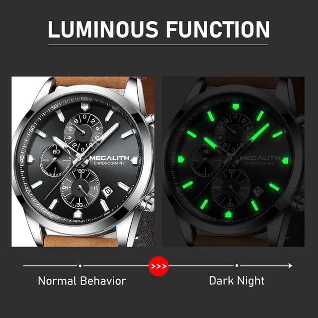 Thumbnail 4 de MEGALITH Orologio sport cronografo 42 mm