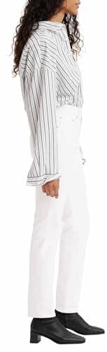 Thumbnail 4 de Levi's 724 High Rise Straight Jeans Mujer 🌼 - Western White