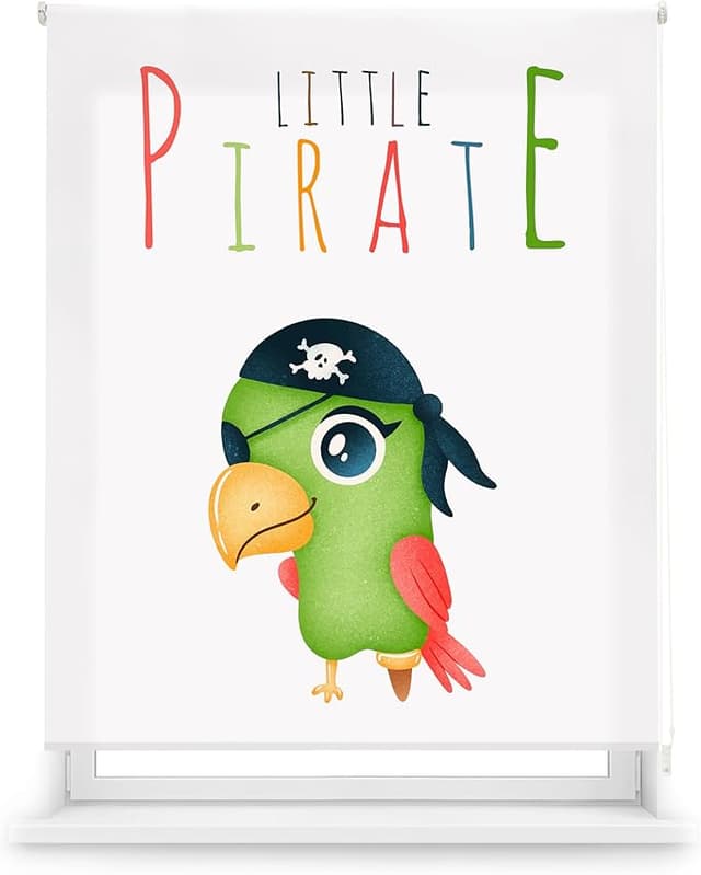 Thumbnail 2 de Blindecor F-Loro Pirata Estor enrollable translúcido 130×180 cm 🪟