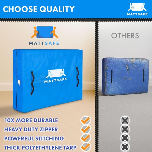 Thumbnail 4 de Nordic Elk Mattress Bags Queen 8-Handle Moving Cover