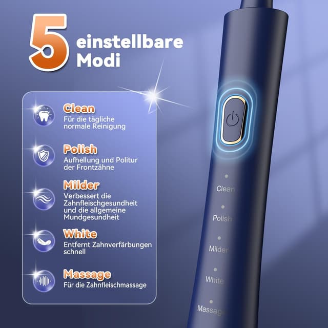 Detalle de JTF Brosse à dents sonique recharge 31 000