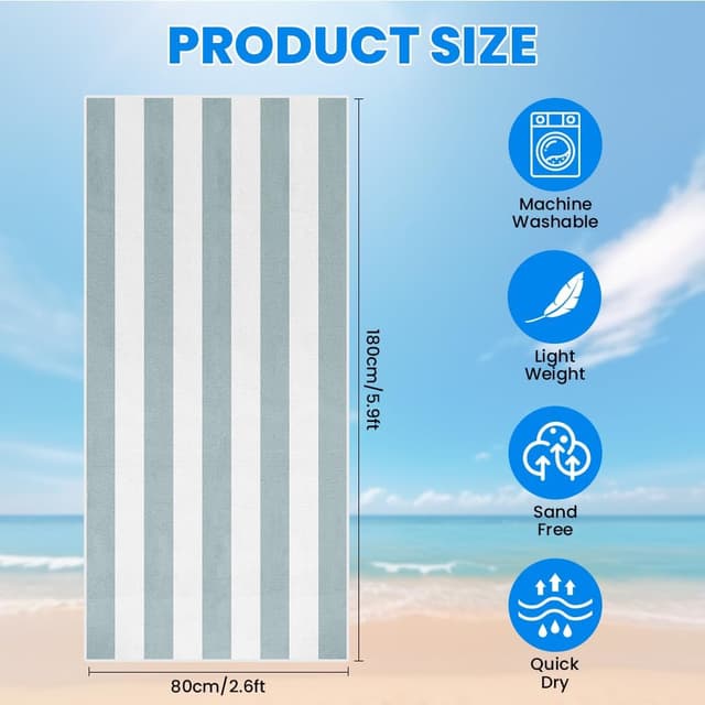 Thumbnail 1 de flintronic Telo Mare 180x80 cm