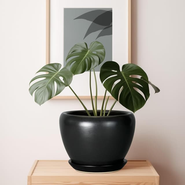 Thumbnail 6 de Ceramicfor 10 Inch Ceramic Plant Pot with Saucer