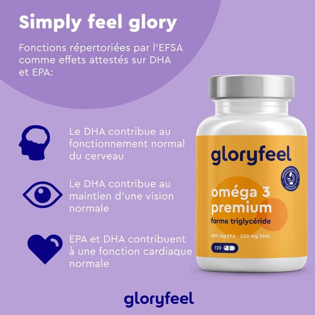 Detalle 2 de Oméga 3 Huile de Poissons Sauvages 500 mg EPA