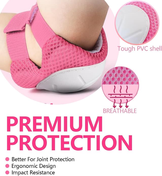 Detalle de Kids Bike Helmet Set (CPSC Certified) with Knee, Elbow & Wrist Pads — Toddler Adjustable for Ages 2–8