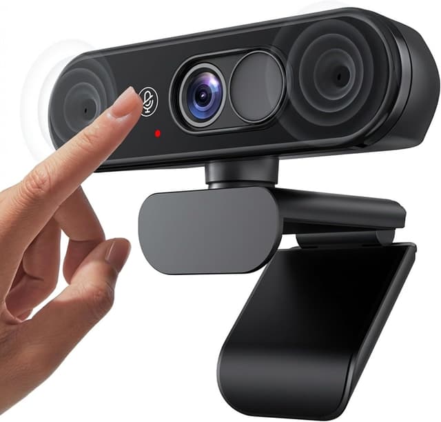 Detalle de Aurolumiz 1080P Webcam with Privacy Shield