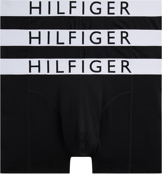 Detalle de Tommy Hilfiger Boxers caleçons homme en lot de 3 : coton avec stretch