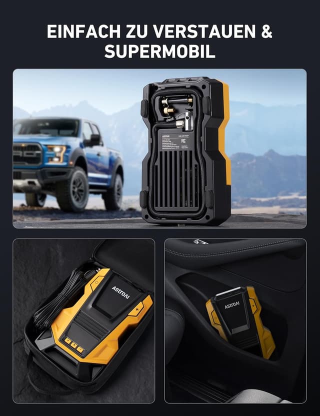 Thumbnail 4 de AstroAI 2 in 1 Kompressor 10,3 Bar