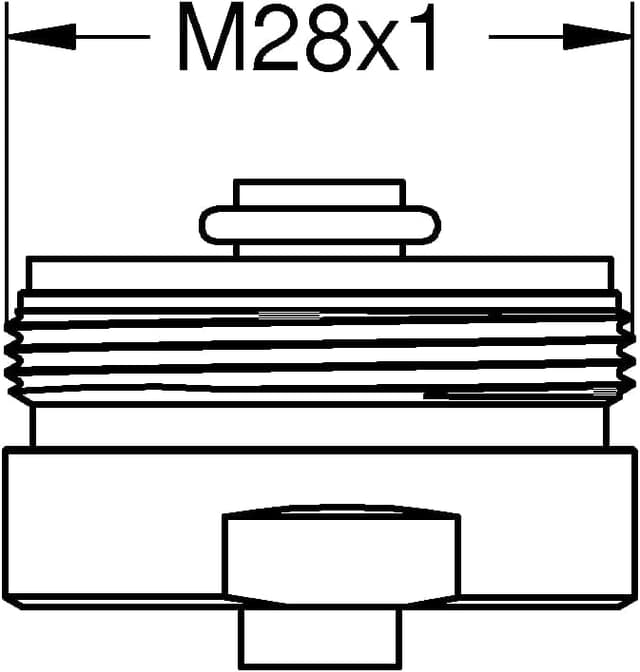 Detalle 2 de GROHE aeratore 64374000 (set da 4) con finitura cromata