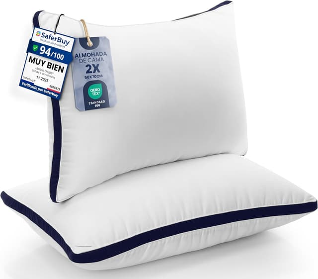 Imagen de Utopia Bedding Almohadas 2 Unidades en OfertitasTOP