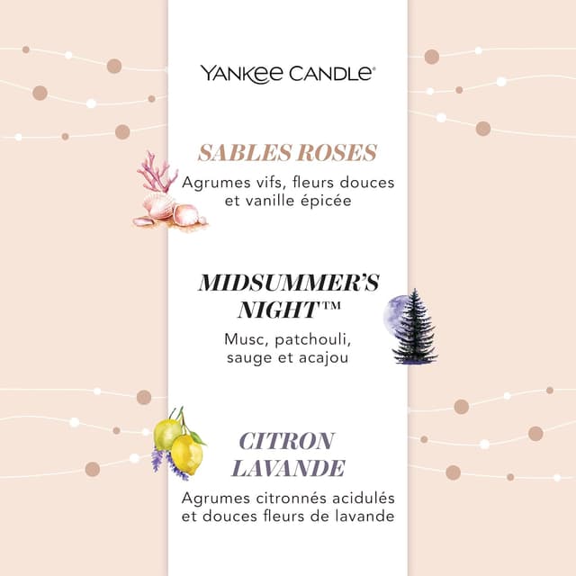 Thumbnail 2 de YANKEE CANDLE Set 3 bougies votives parfumées