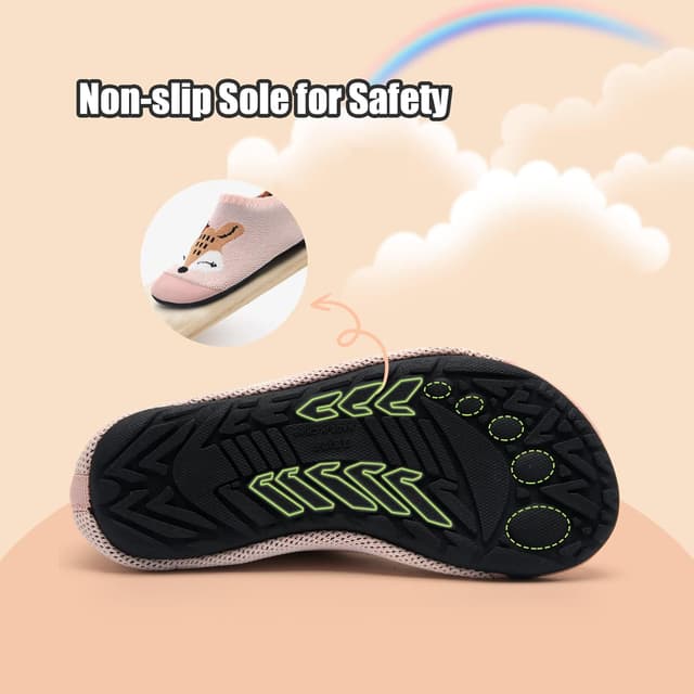 Detalle 2 de IceUnicorn Kinder-Hausschuhe: atmungsaktive, rutschfeste Schlupf-Slippers