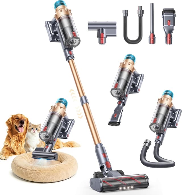 Detalle de SMOTURE VAC01 cordless vacuum 50KPa
