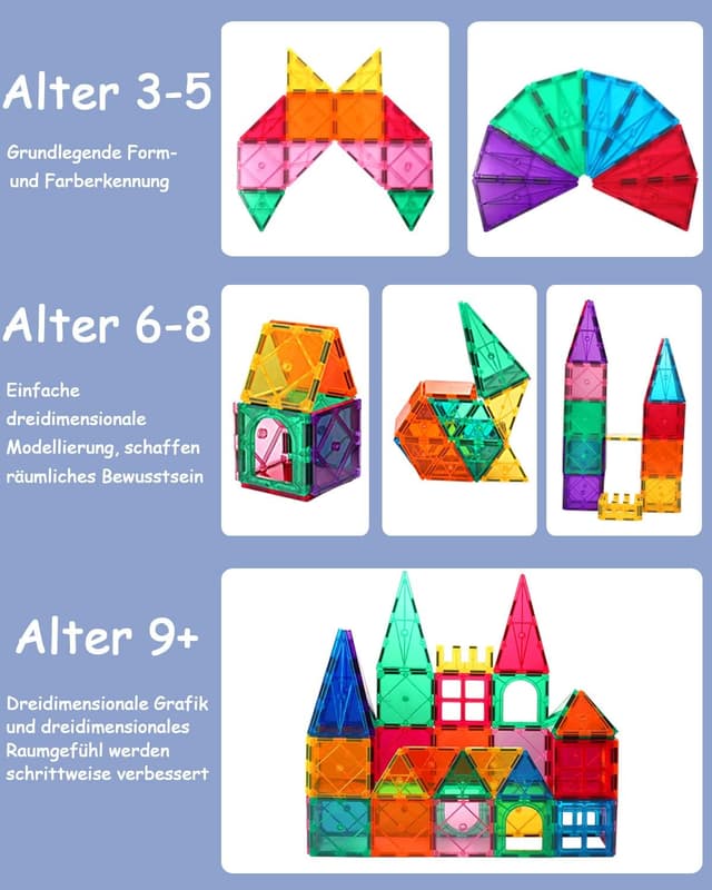 Thumbnail 5 de Katiago Costruzioni Magnetiche 64 pezzi per bambini 🧩