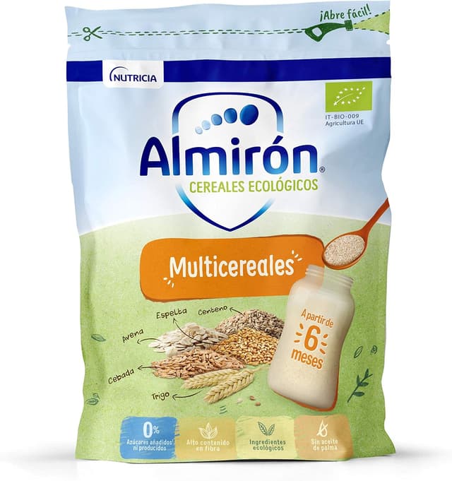 Thumbnail 1 de Almirón Cereales Infantiles Ecológicos Multicereales 🥣 Pack 8x1.6kg