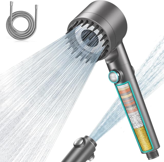 Imagen de MEKO Hard Water Filter Shower Head 15-stage en OfertitasTOP