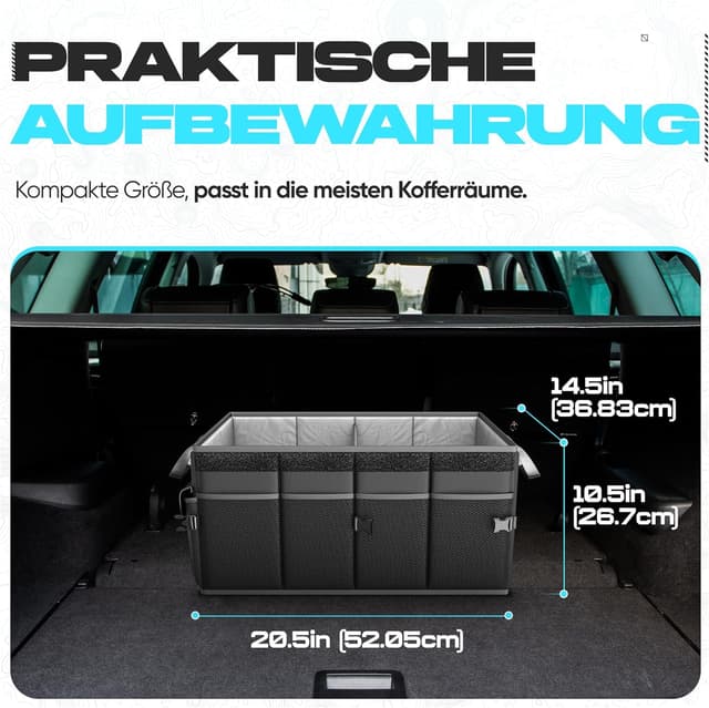 Thumbnail 3 de FORTEM Kofferraum Organizer