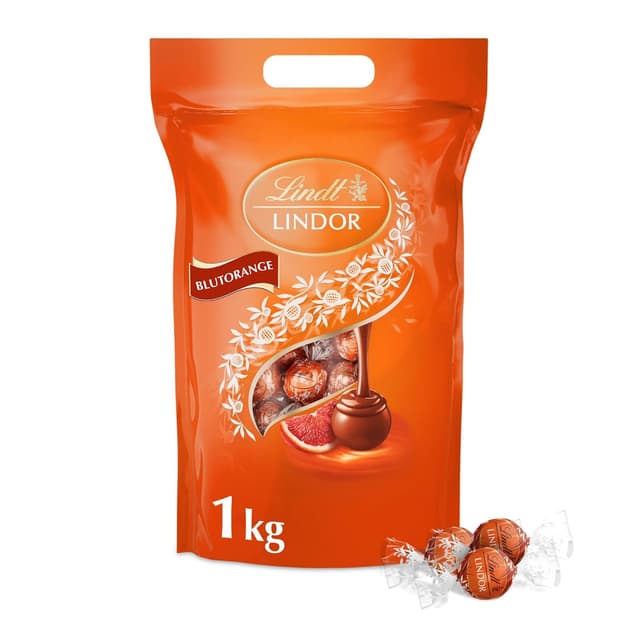 Detalle de Lindt LINDOR Schokoladenkugeln 1 kg 🍫