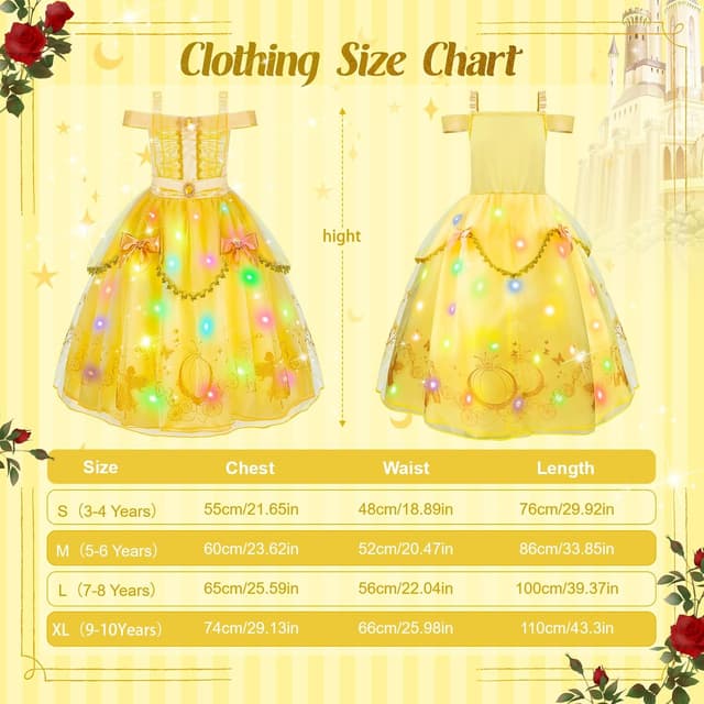 Thumbnail 4 de WIKITOT Princess Costume for Girls