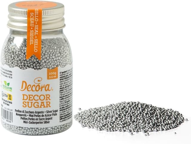 Imagen de Decora 2081126 Perline di Zucchero Argentate en OfertitasTOP